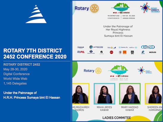 Rotary 7th District 2452 Conference 2020