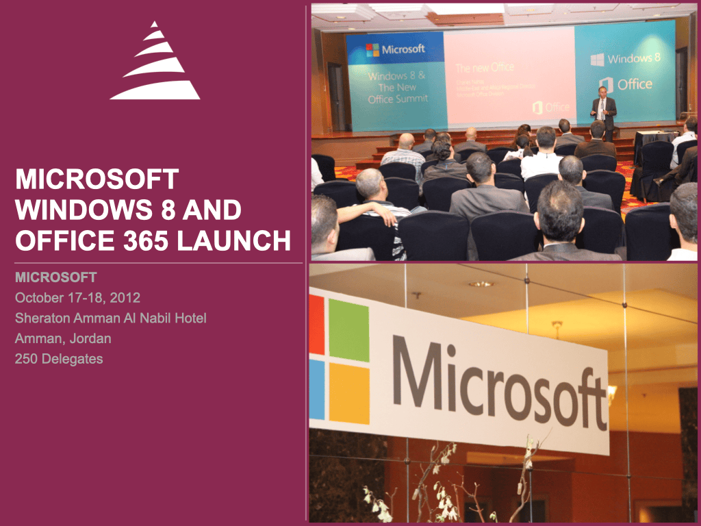 Microsoft Windows 8 and Office 365 Launch