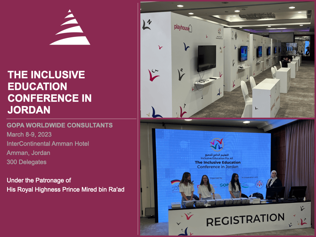 The Inclusive education Conference in Jordan